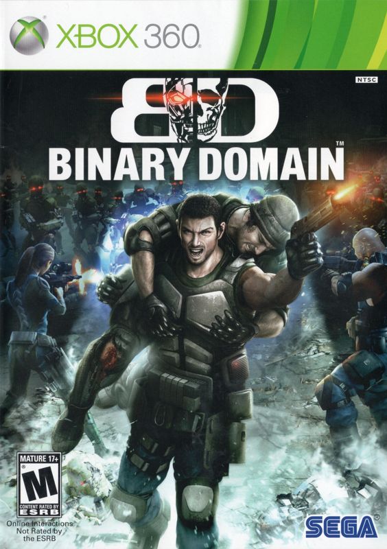 Front Cover for Binary Domain (Xbox 360)