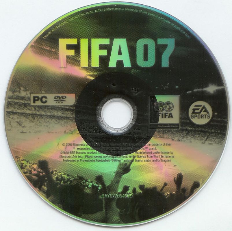 FIFA Soccer 07 Cover Or Packaging Material - MobyGames