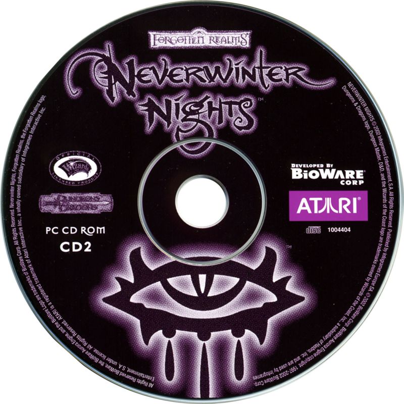 Media for Neverwinter Nights (Windows): Disc 2