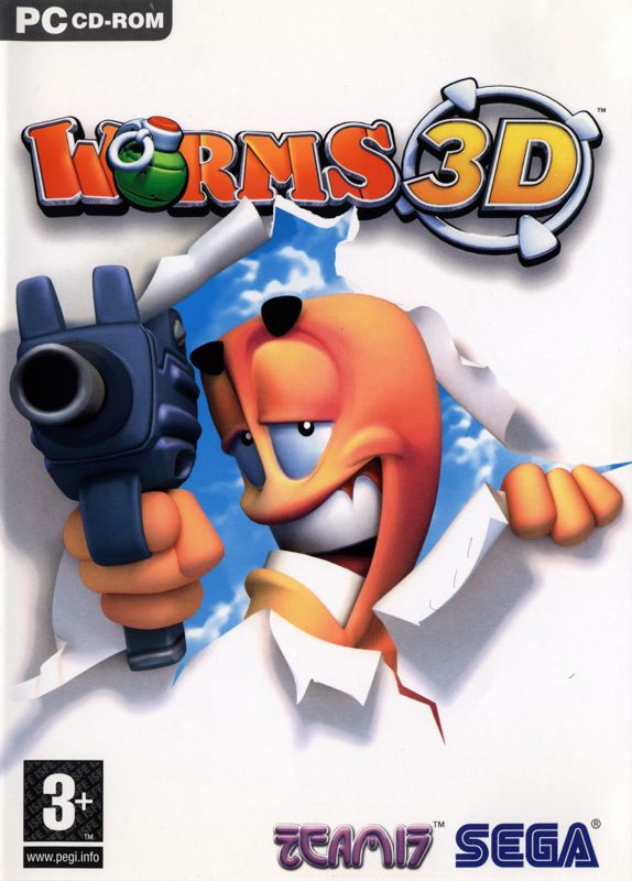 Front Cover for Worms 3D (Windows)