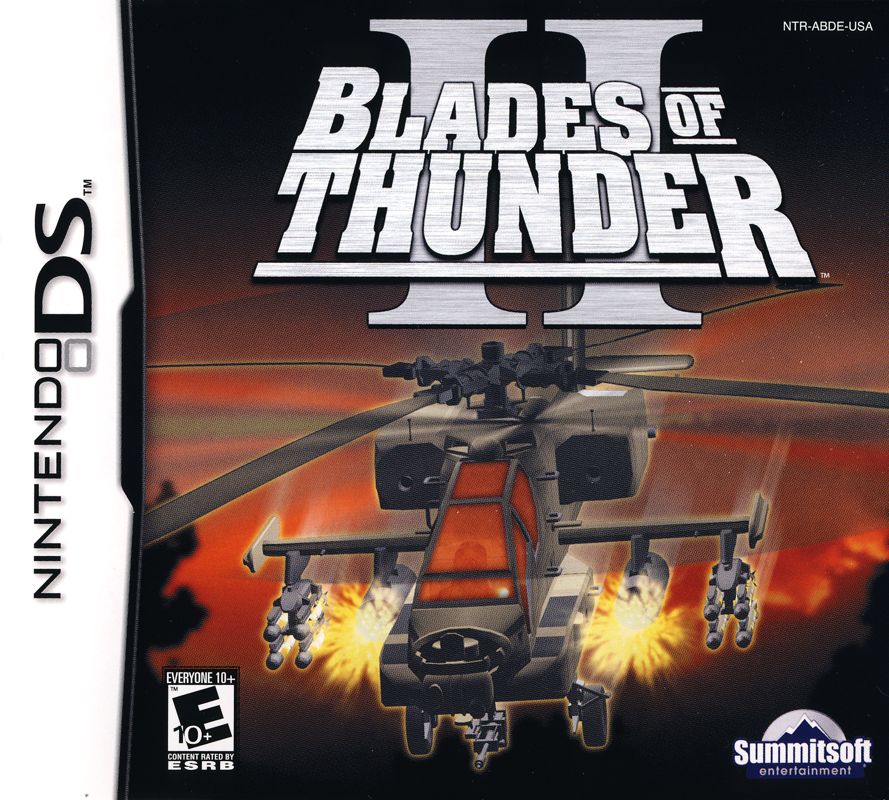 Front Cover for Blades of Thunder II (Nintendo DS)
