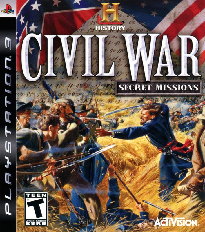 Front Cover for Civil War: Secret Missions (PlayStation 3)
