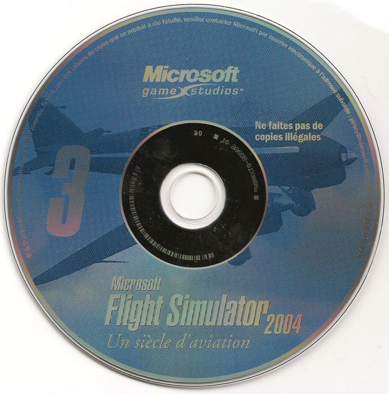 Media for Microsoft Flight Simulator 2004: A Century of Flight (Windows): Disc 3
