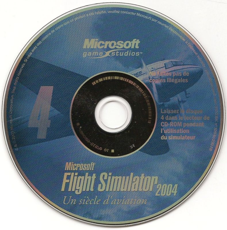 Media for Microsoft Flight Simulator 2004: A Century of Flight (Windows): Disc 4