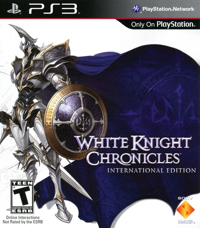 Front Cover for White Knight Chronicles: International Edition (PlayStation 3)