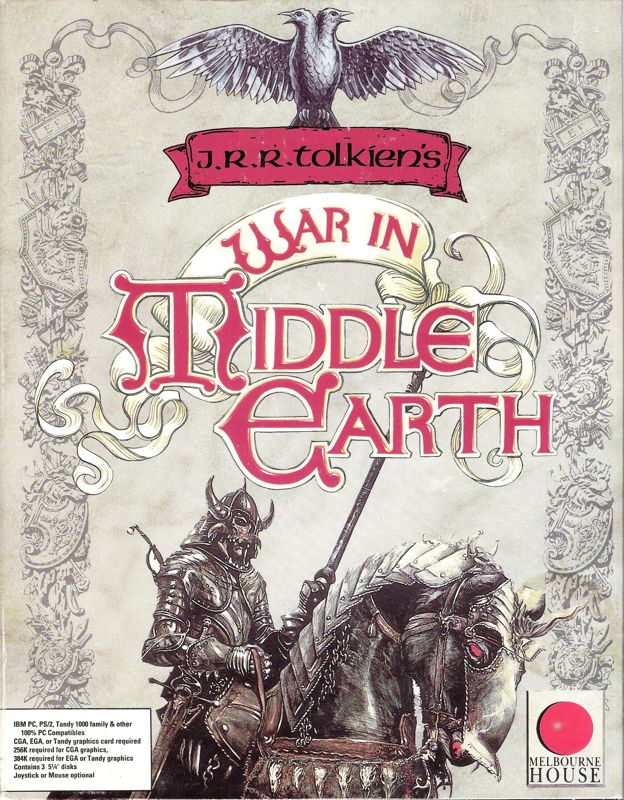 Front Cover for J.R.R. Tolkien's War in Middle Earth (DOS)
