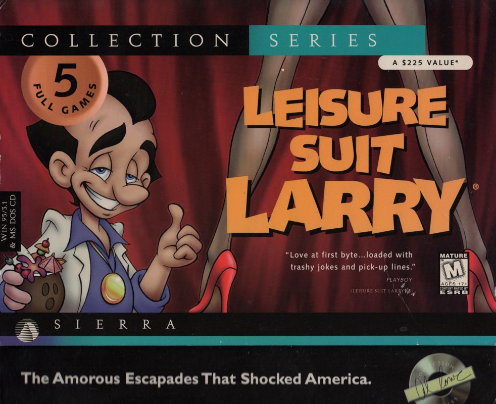 Front Cover for Leisure Suit Larry: Collection Series (DOS and Windows)