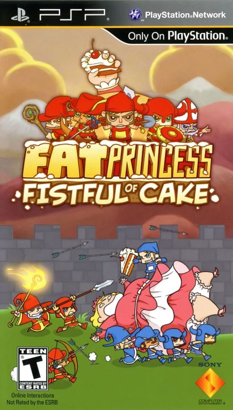 Front Cover for Fat Princess: Fistful of Cake (PSP)