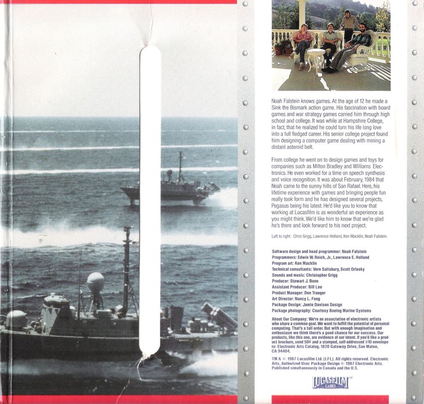 Inside Cover for PHM Pegasus (DOS) (Dual Media Release): Right