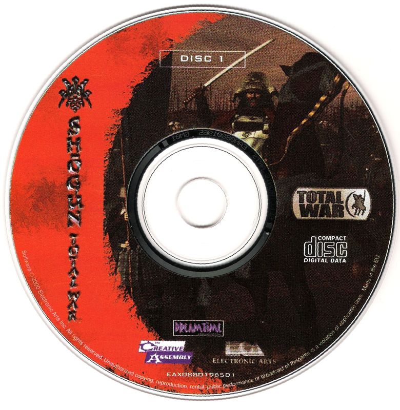 Media for Shogun: Total War (Windows): Disc 1
