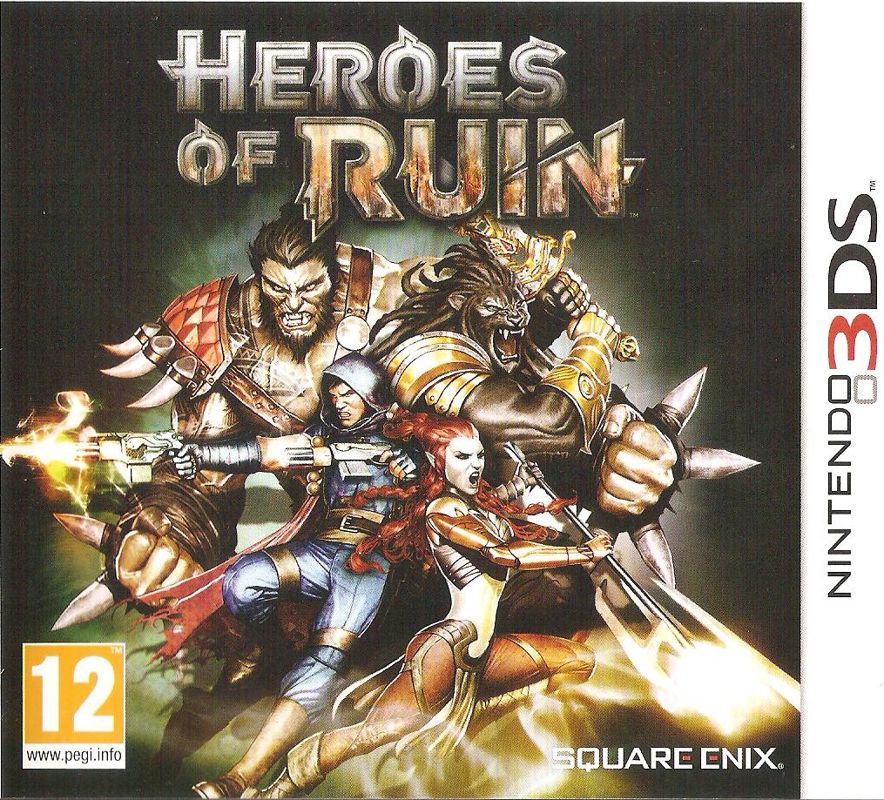 Front Cover for Heroes of Ruin (Nintendo 3DS)