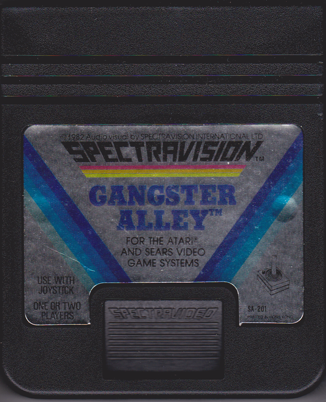 Media for Gangster Alley (Atari 2600)