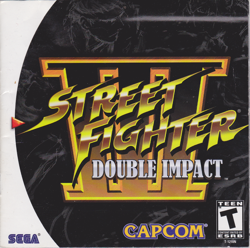 Front Cover for Street Fighter III: Double Impact (Dreamcast)