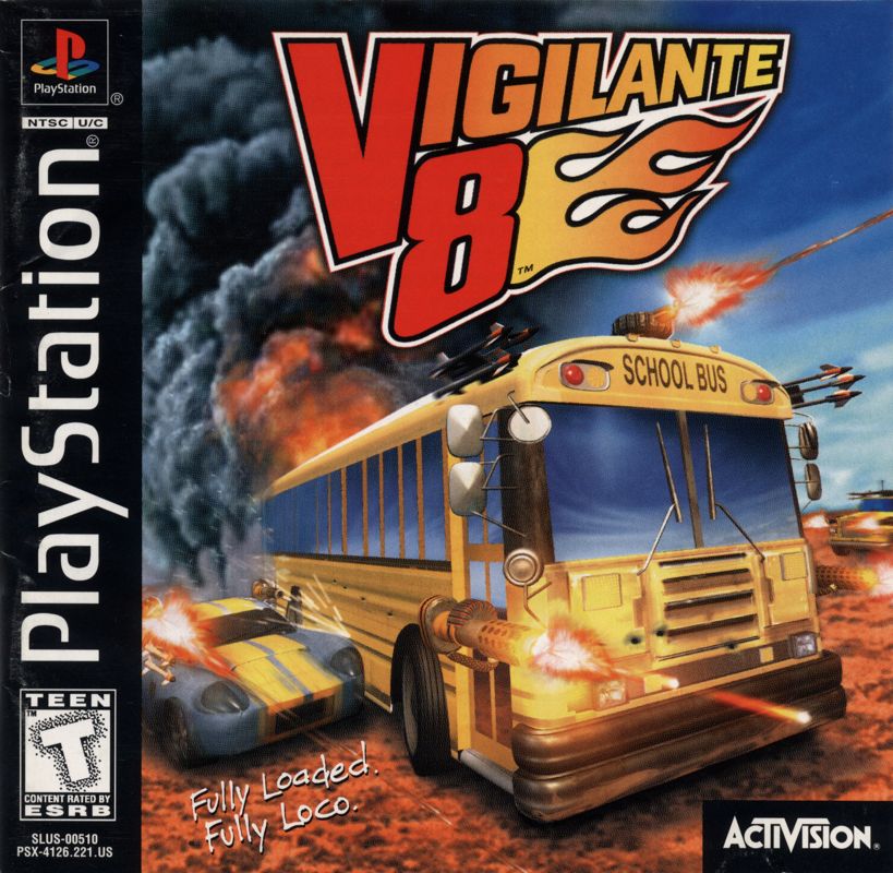 Front Cover for Vigilante 8 (PlayStation)