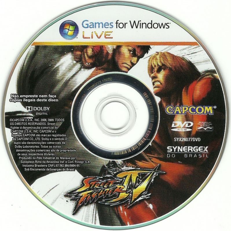 Media for Street Fighter IV (Windows)