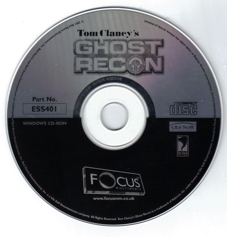 Media for Tom Clancy's Ghost Recon (Windows) (Ubisoft eXclusive release)