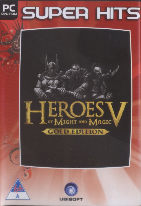Front Cover for Heroes of Might and Magic V: Gold Edition (Windows) (Super Hits Edition)