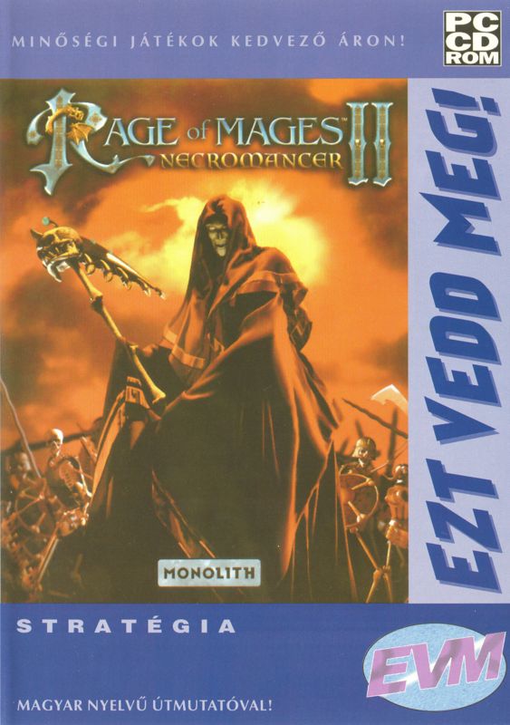 Front Cover for Rage of Mages II: Necromancer (Windows) (Ezt Vedd Meg! release)