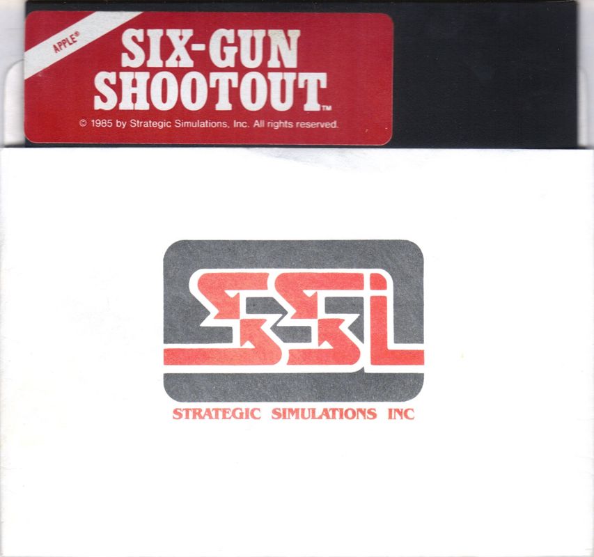 Media for Six-Gun Shootout (Apple II)