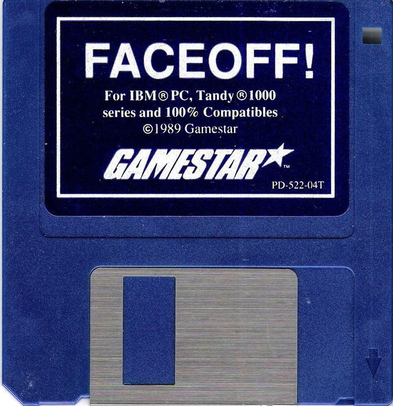 Media for FaceOff! (DOS) (Dual Media release): 3.5" Disk (1/1)