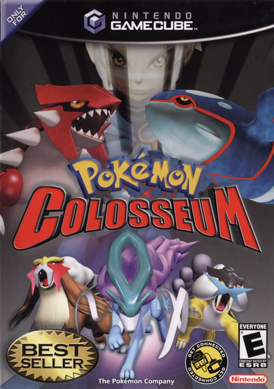Front Cover for Pokémon Colosseum (GameCube) (Best Seller release)