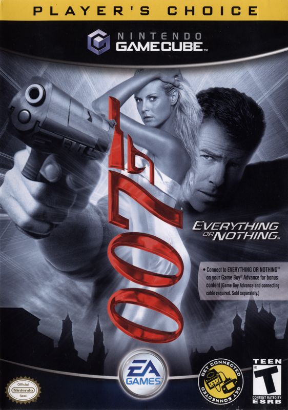 Front Cover for 007: Everything or Nothing (GameCube) (Player's Choice release)