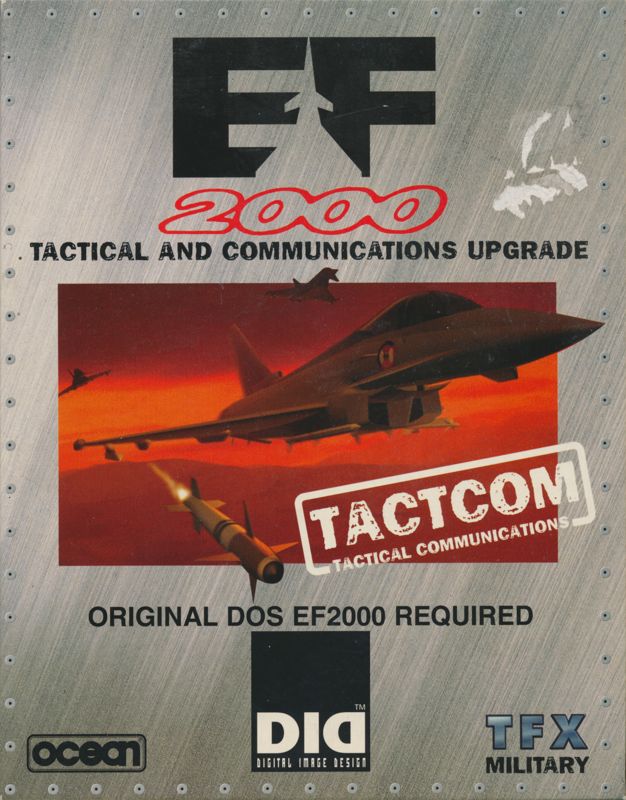 Front Cover for EF 2000: TACTCOM (DOS)