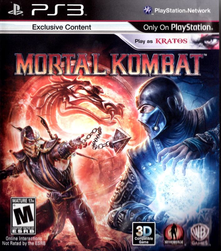 Street Fighter VS Mortal Kombat PlayStation 3 Box Art Cover by