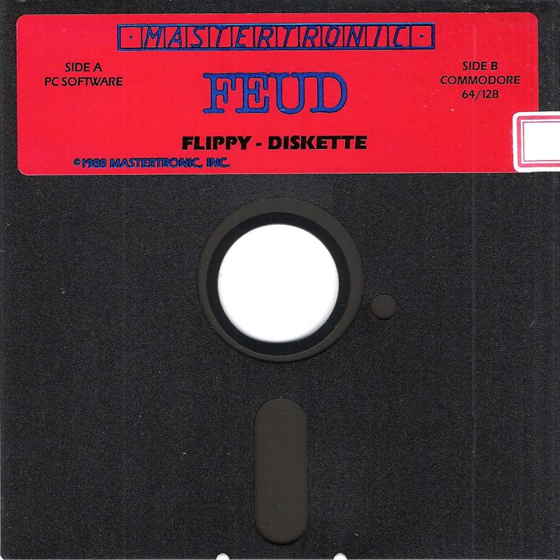 Media for Feud (Commodore 64 and DOS) (Combined PC/C64 Flippy disk release)
