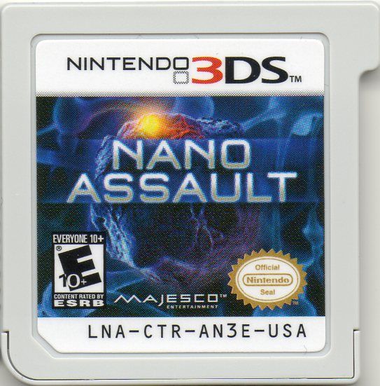 Media for Nano Assault (Nintendo 3DS)