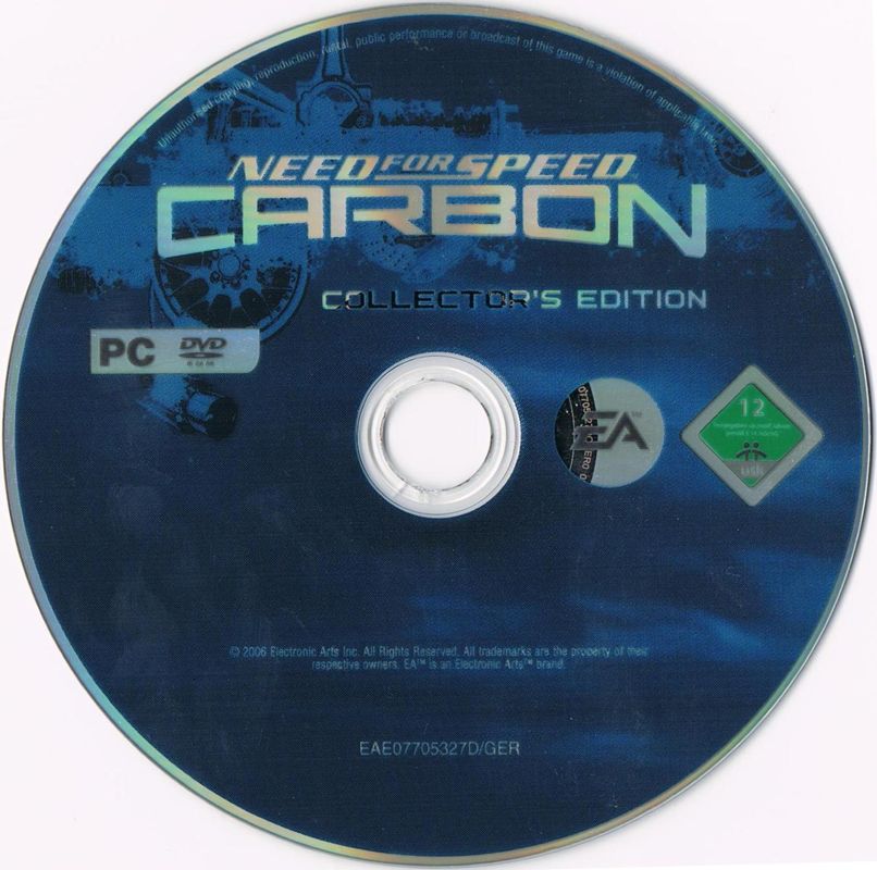 Media for Need for Speed: Carbon (Collector's Edition) (Windows): Game Disc