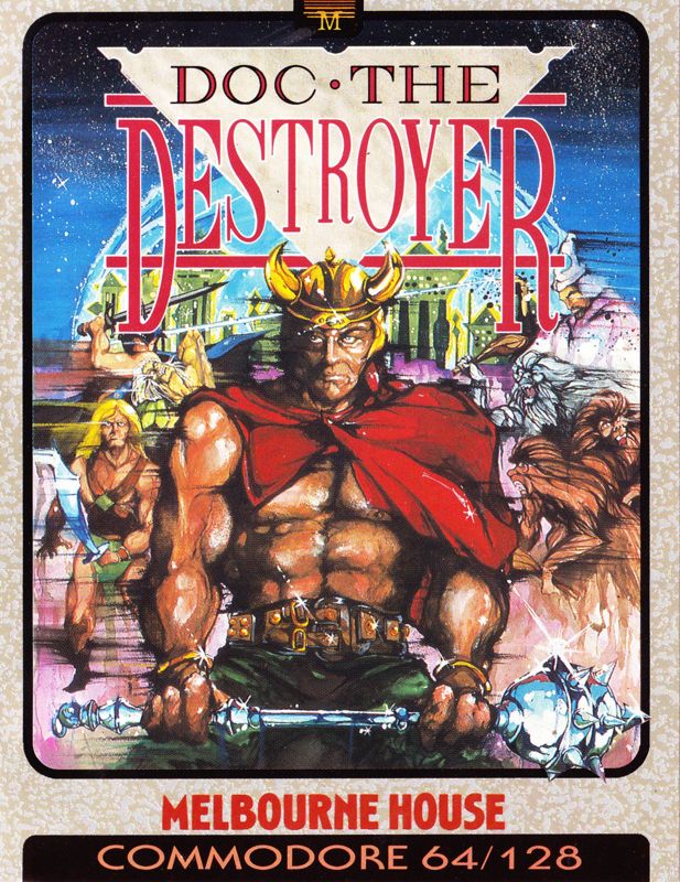 Front Cover for Doc the Destroyer (Commodore 64)