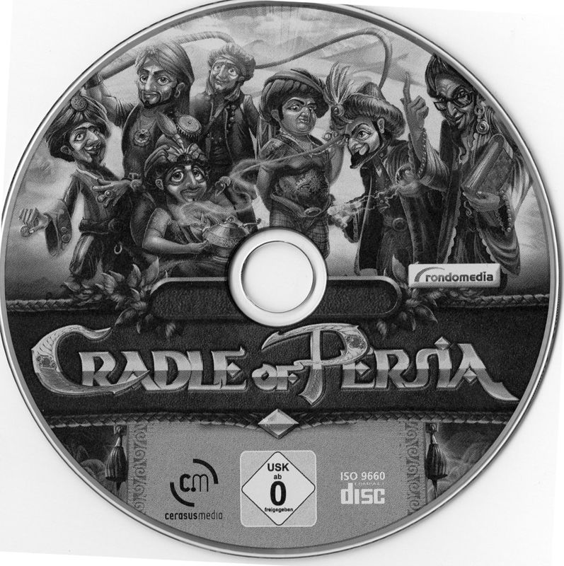 Media for Cradle of Persia (Windows) (Software Pyramide release)