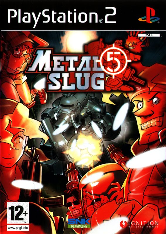 Front Cover for Metal Slug 5 (PlayStation 2)