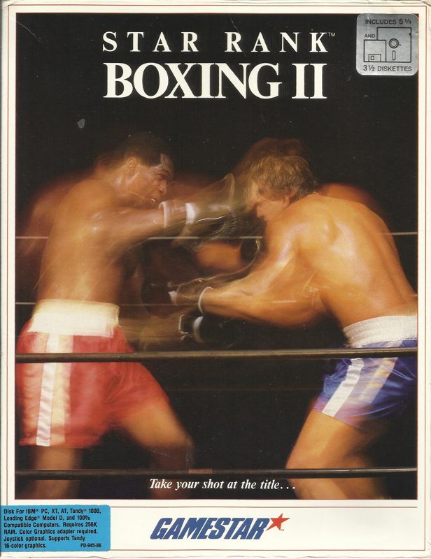 Front Cover for Star Rank Boxing II (DOS) (Dual Media Release)