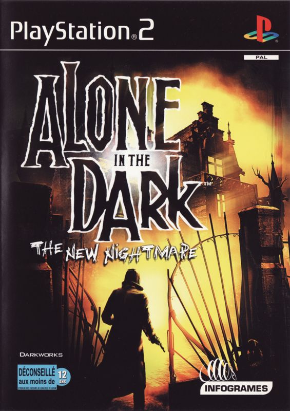 Front Cover for Alone in the Dark: The New Nightmare (PlayStation 2)