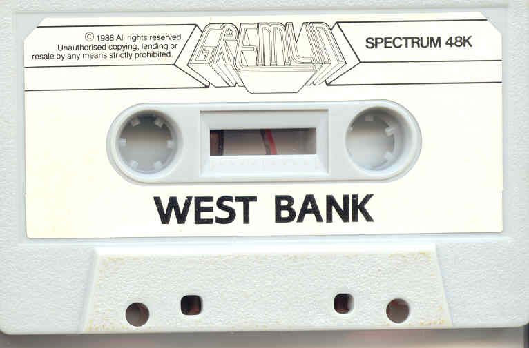 Media for West Bank (ZX Spectrum) (Gremlin Graphics release (2nd version))