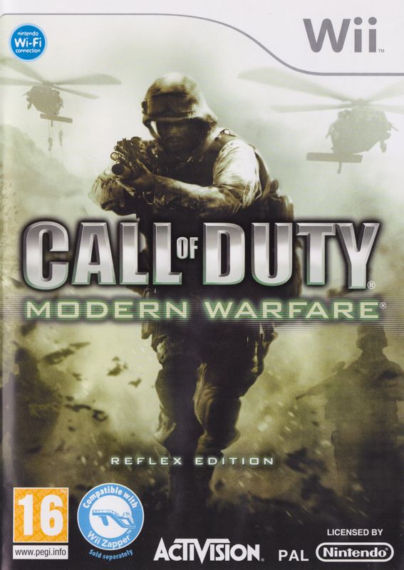 Call of Duty 4: Modern Warfare cover or packaging material - MobyGames