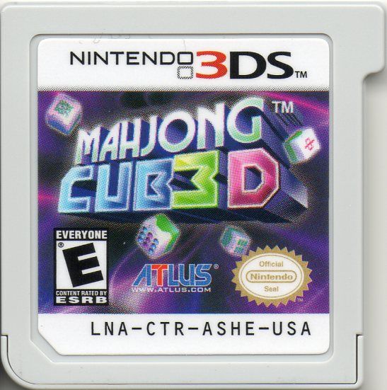 Media for Mahjong Cub3D (Nintendo 3DS)