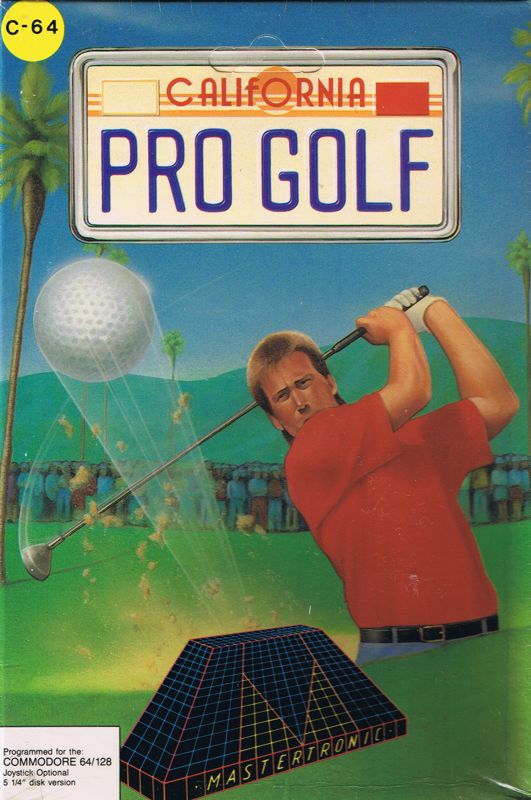Front Cover for California Pro Golf (Commodore 64)