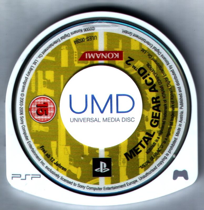 Media for Metal Gear Ac!d² (PSP)