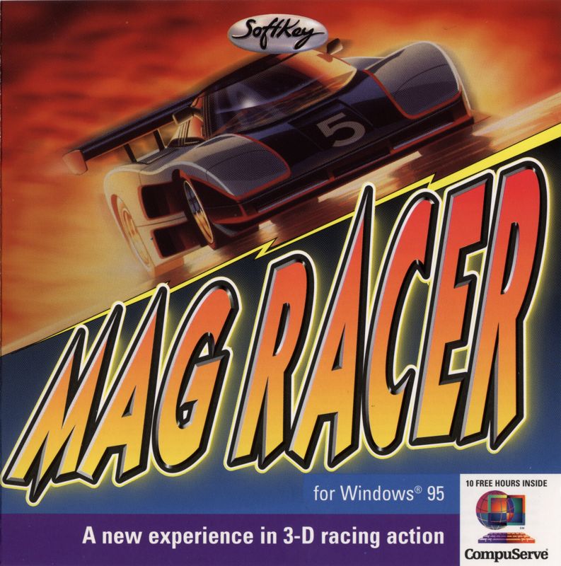 Front Cover for Mag Racer (DOS) (SoftKey release)