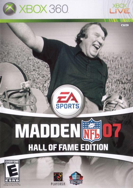 Other for Madden NFL 07 (Hall of Fame Edition) (Xbox 360): Keep Case - Front