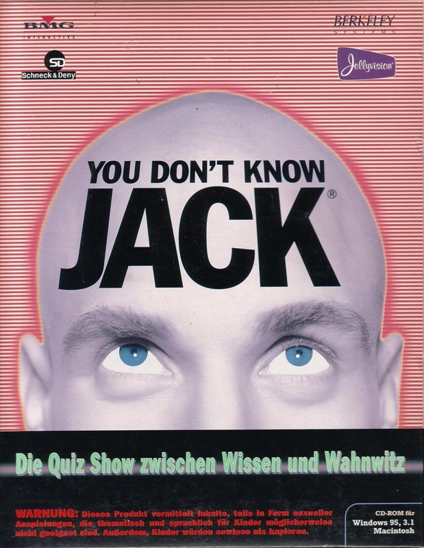 Front Cover for You Don't Know Jack: Volume 2 (Macintosh and Windows and Windows 3.x)