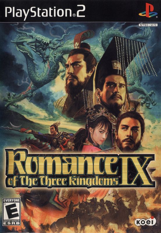 Front Cover for Romance of the Three Kingdoms IX (PlayStation 2)