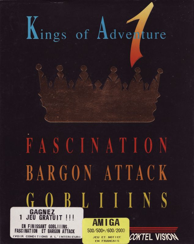 Front Cover for Kings of Adventure 1 (Amiga)
