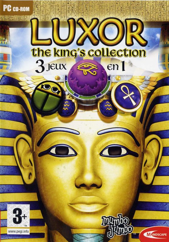 Front Cover for Luxor: The King's Collection (3 games in 1) (Windows)
