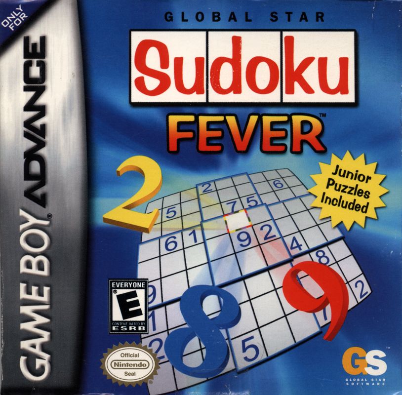 Front Cover for Sudoku Fever (Game Boy Advance)