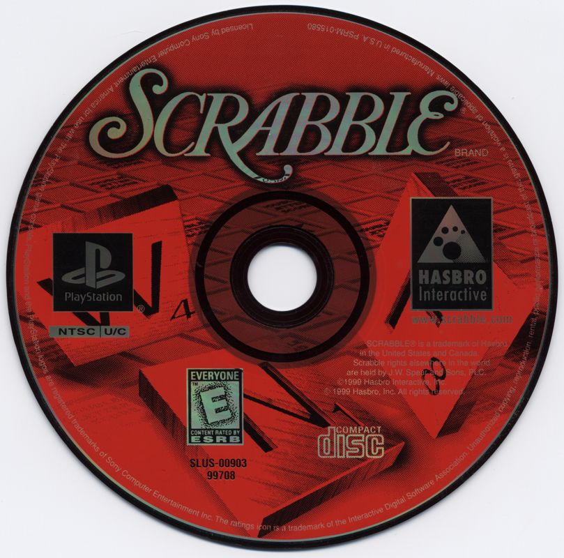 Media for Scrabble (PlayStation)