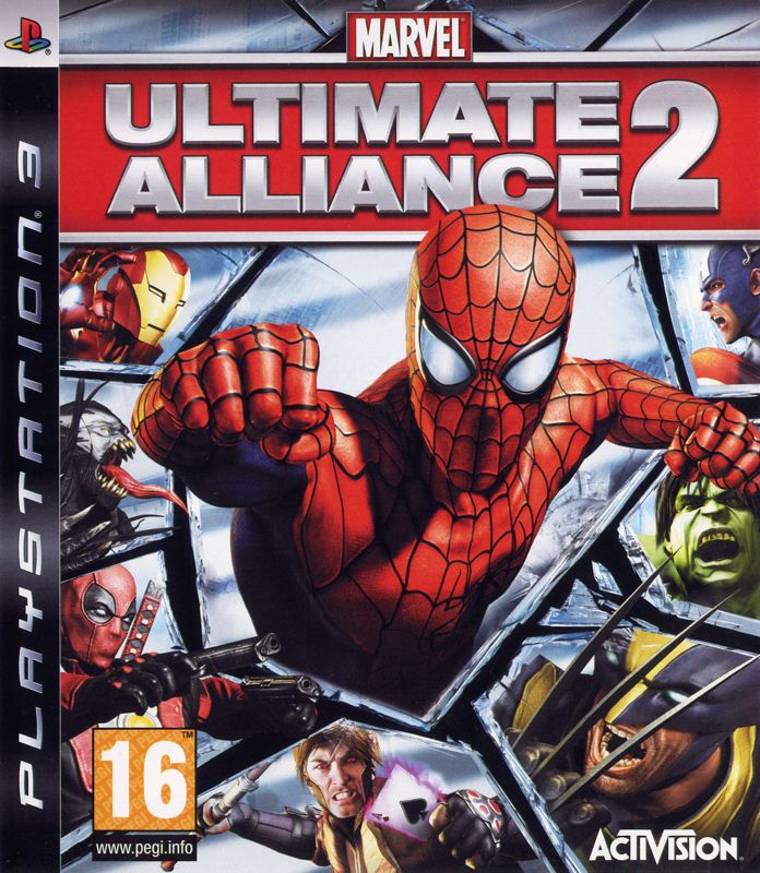 Front Cover for Marvel Ultimate Alliance 2 (PlayStation 3)